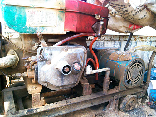 广昌单杠柴油机发电机出租